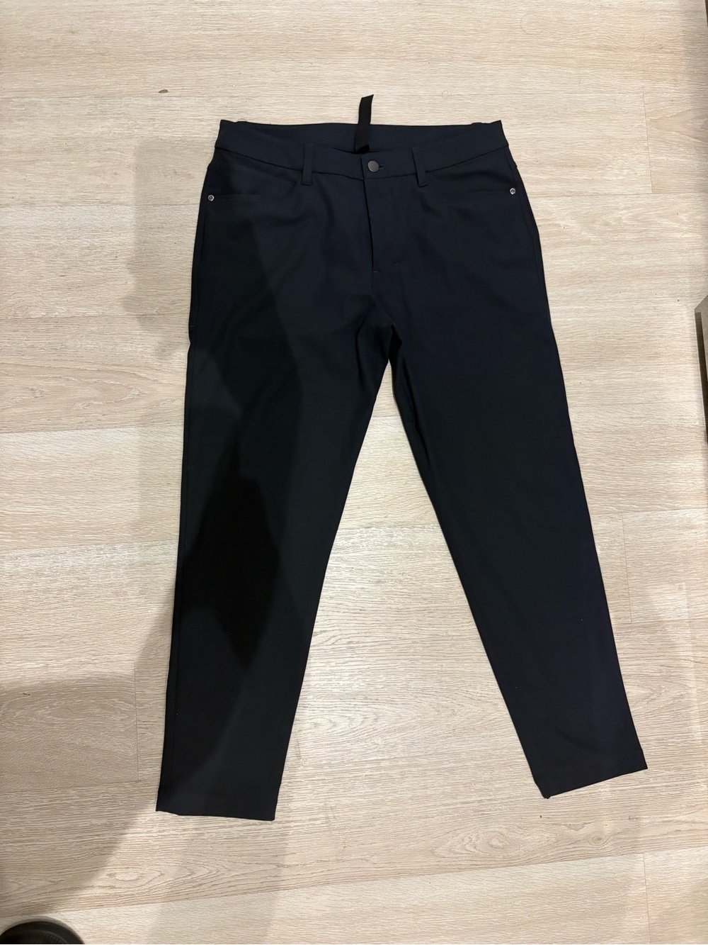 lululemon athletica Black Tailored Stretch Chinos